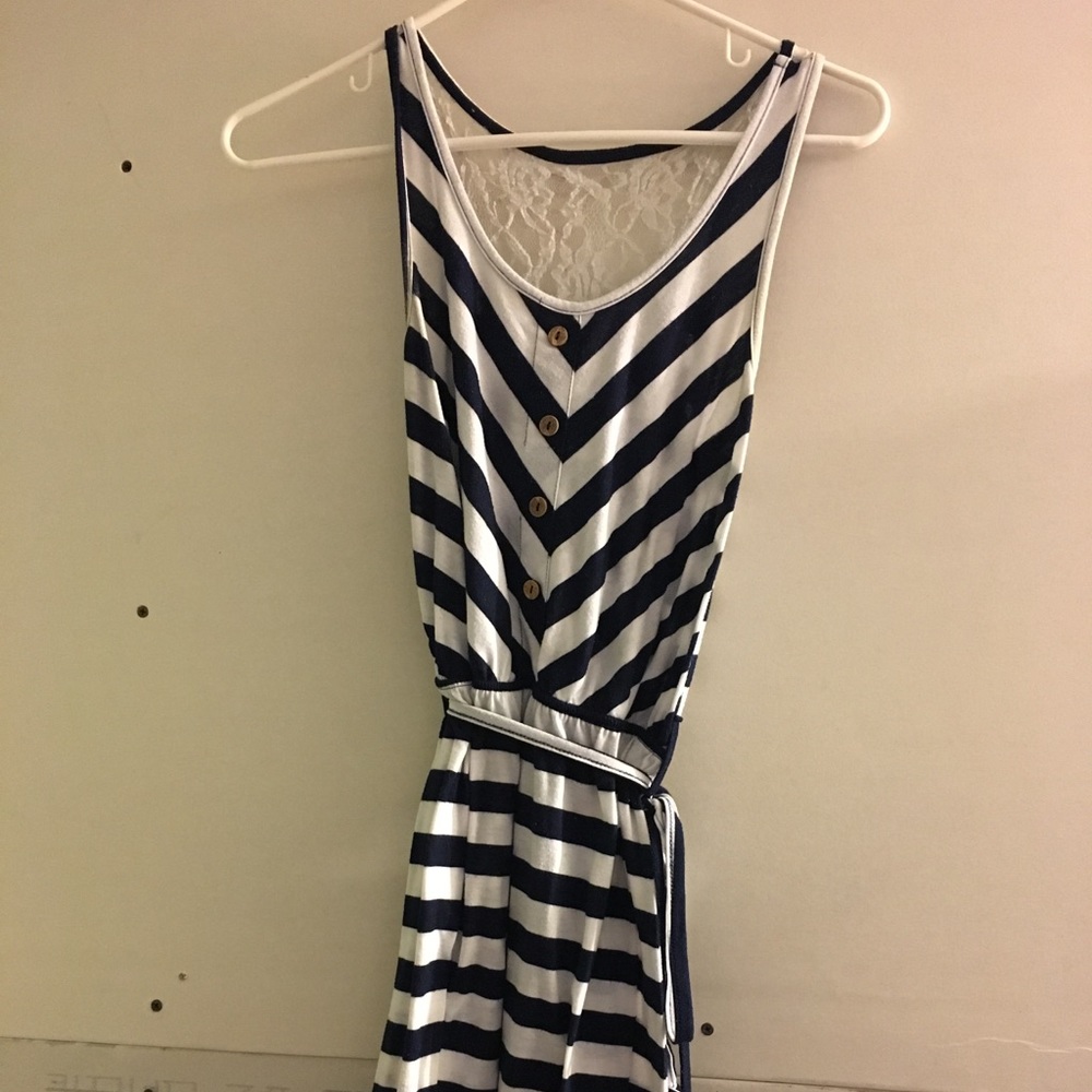 Bobbie Brooks short sailor striped dress